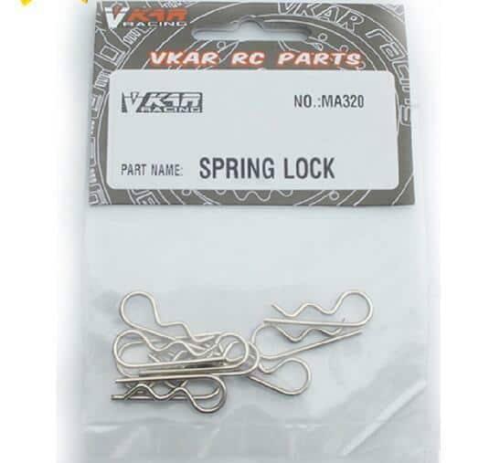 MA320 Body Shell Spring Lock body clips (10pcs) Vkar