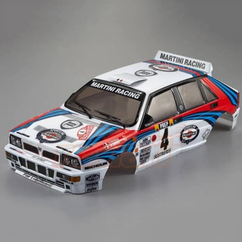 PTG-2HK Killerbody 1/10 Lancia Delta HF Integrale Finished Body Rally-Racing For 1/10 RC Touring Drift